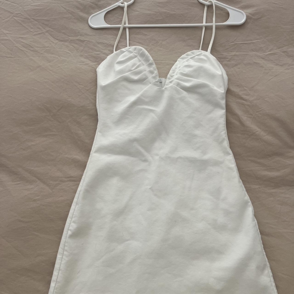 Zara White Dress